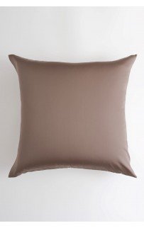 Наволочки тенсель "БРИЛЛИАНТ" коричневый 70x70 (2шт), GERMAN GRASS