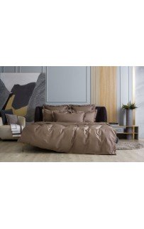 Пододеяльник хлопок "АЛЛЮР" молочный шоколад 160x200, GERMAN GRASS