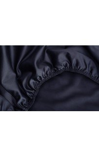 Простыня на резинке хлопок "АЛЛЮР" черный оникс 160x200x40, GERMAN GRASS Простыня на резинке хлопок "АЛЛЮР" черный оникс 160x200x40, GERMAN GRASS