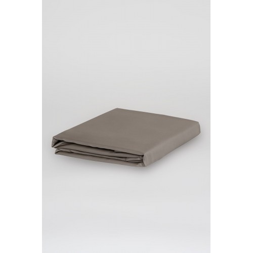 Простыня тенсель "БРИЛЛИАНТ" коричневый 180x240