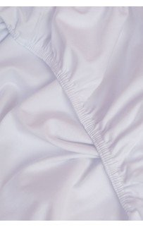 Простыня на резинке NOBLE TRADITIONS JERSEY WHITE GRASS 160х200х40