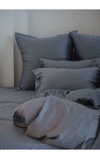 Простыня на резинке Grey Brilliant Grass 160х200х40