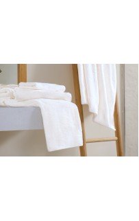 Полотенце махровое хлопковое "БАЛАНС" белое 50x90, GERMAN GRASS