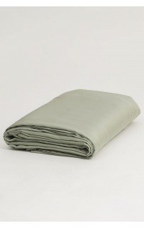 Простыня на резинке тенсель "БРИЛЛИАНТ" оливковый 200x200x40, GERMAN GRASS