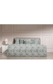 Пододеяльник "ПАЛЛАДА" натуральный зелёный 200x220, GERMAN GRASS