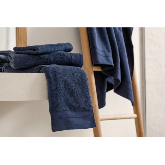 Полотенце махровое натуральный хлопок "БАЛАНС" цвет голубой 70x140, GERMAN GRASS