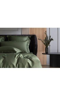 Пододеяльник хлопок "АЛЛЮР" хвойный зеленый 240x220