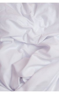 Простыня на резинке NOBLE TRADITIONS JERSEY WHITE GRASS 160х200х40