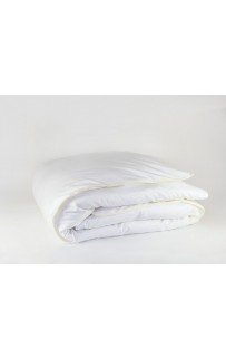 Пододеяльник "НОБИЛИС" белый с медовым кантом 200x220, GERMAN GRASS