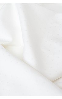 GR200 Постельное белье "ПАЛЛАДА" белый жаккард. Узор «Квадро» Евро, GERMAN GRASS