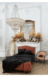 Простыня DIAMOND BLACK GRASS 260х280