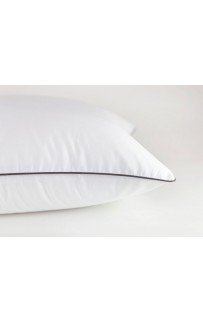 Наволочки "НОБИЛИС" белый с серым кантом 70x70 (2шт), GERMAN GRASS