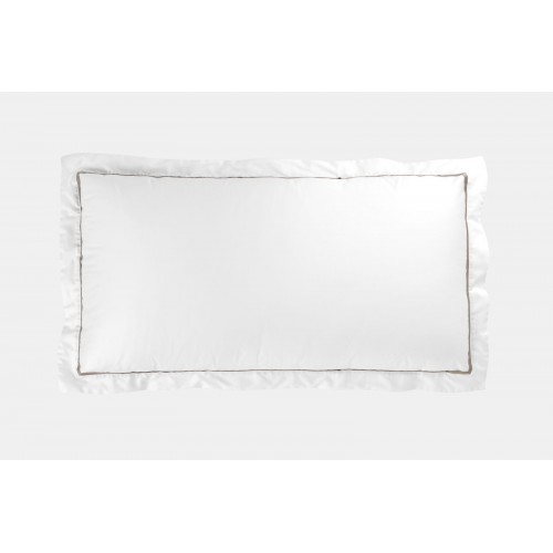 Наволочки с узкой отделкой "АЛЛЮР" альпийская карамель беж 50x90 (2шт), GERMAN GRASS