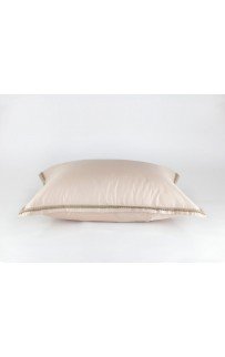 Постельное белье "НОБИЛИС" бежевый тонкое кружево Семейный, GERMAN GRASS