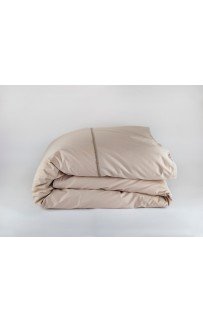 Постельное белье "НОБИЛИС" бежевый тонкое кружево Семейный, GERMAN GRASS