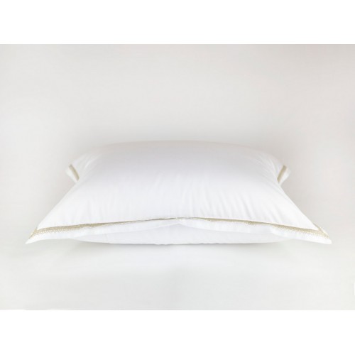 Наволочки "НОБИЛИС" белый с тонким кружевом 50x70 (2шт), GERMAN GRASS