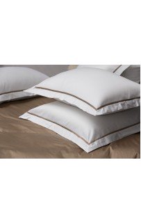 Наволочки с узкой отделкой Alpine Caramel Beige Allure Grass 70х70 (2шт)