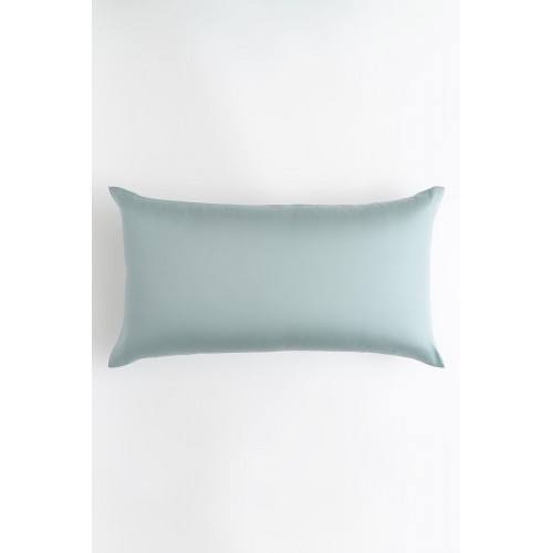 Наволочки тенсель "БРИЛЛИАНТ" бирюзовый 50x90 (2шт), GERMAN GRASS