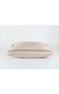 Постельное белье "НОБИЛИС" бежевый кружево Евро 200x220, GERMAN GRASS