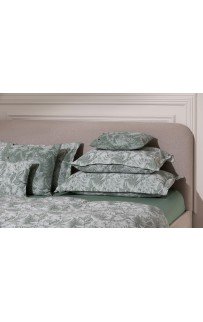 Пододеяльник "ПАЛЛАДА" натуральный зелёный 200x220, GERMAN GRASS