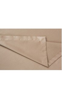 Простыня хлопок "АЛЛЮР" карамельный бежевый 240x260, GERMAN GRASS