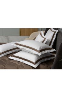 Наволочки с широкой отделкой Alpine Brownie Allure Grass 50х90 (2шт)