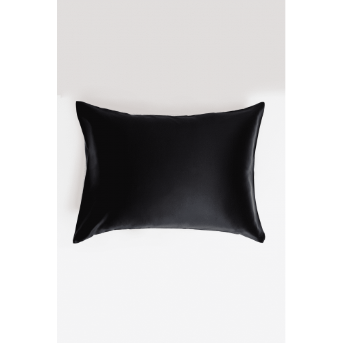 Наволочка "БЛИССЕН" цвет черный бриллиант 50x70 (1шт), GERMAN GRASS