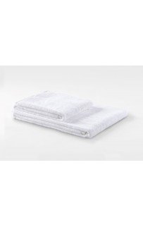 Полотенце махровое хлопковое "БАЛАНС" белое 50x90, GERMAN GRASS